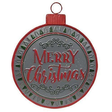 Merry Christmas Metal Bulb Sign - The Fox Decor